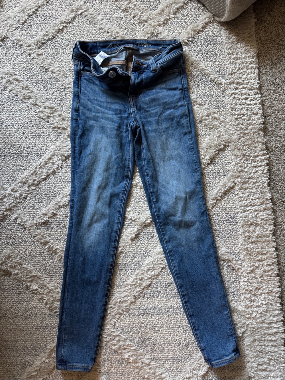 American Eagle Outfitters Women’s Skinny Jeans - Blue Wash